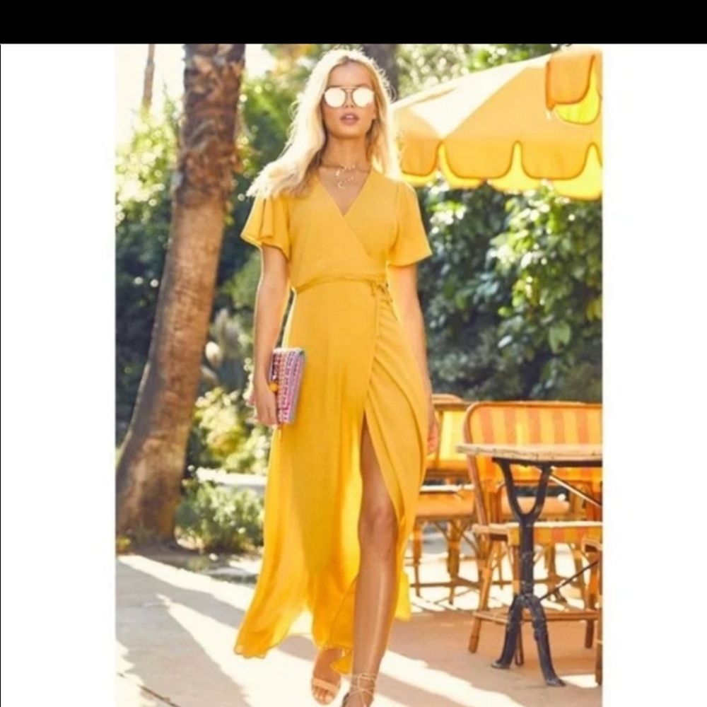 Lulus XS Wrap Dress